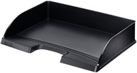 BRIEVENBAK LEITZ PLUS A4 MAXI DWARS ZWART