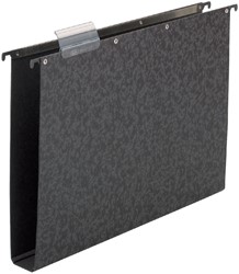 HANGMAP ELBA VERTIC FOLIO 40MM HARDBOARD ZWART