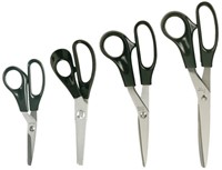 SCHAAR QUANTORE 190MM +PLASTIC HANDVAT ZWART-2
