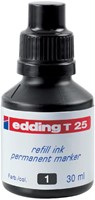 VILTSTIFTINKT EDDING T25 ZWART