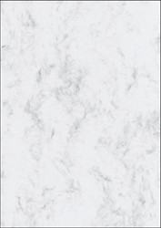 DESIGNPAPIER SIGEL A4 90GR MARMER GRIJS PAK À 100 VEL