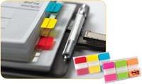 INDEXTABS POST-IT 686RYB 25.4X38.1MM STRONG BLAUW, ROOD, GEEL 66 TABS-3