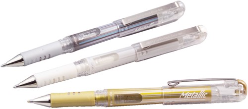 GELSCHRIJVER PENTEL K230M MEDIUM METALLIC GOUD-2