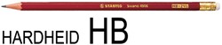 POTLOOD STABILO SWANO GRAFIET 4906 HB MET GUMTOP