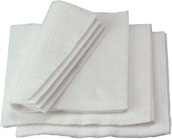 SERVET IEZZY 1-LAAGS 33X33CM WIT 500 STUKS 60770