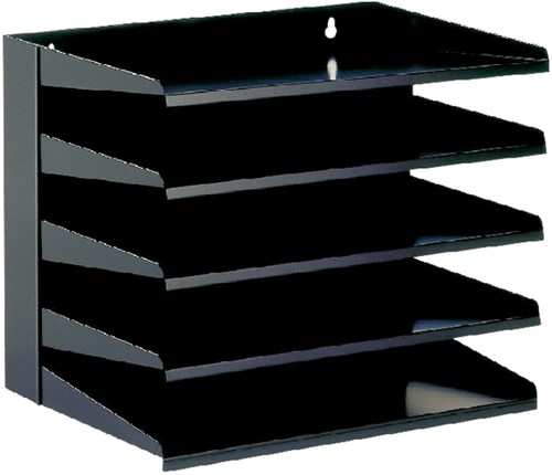 SORTEERREK VEPA BINS 5 DELIG ZWART
