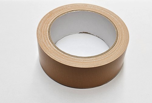 PLAKBAND SEALING CLOTH 38MMX25M BRUIN HS: 5906100000 / CN